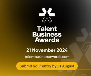 Banner van onze partner Talent Business Awards